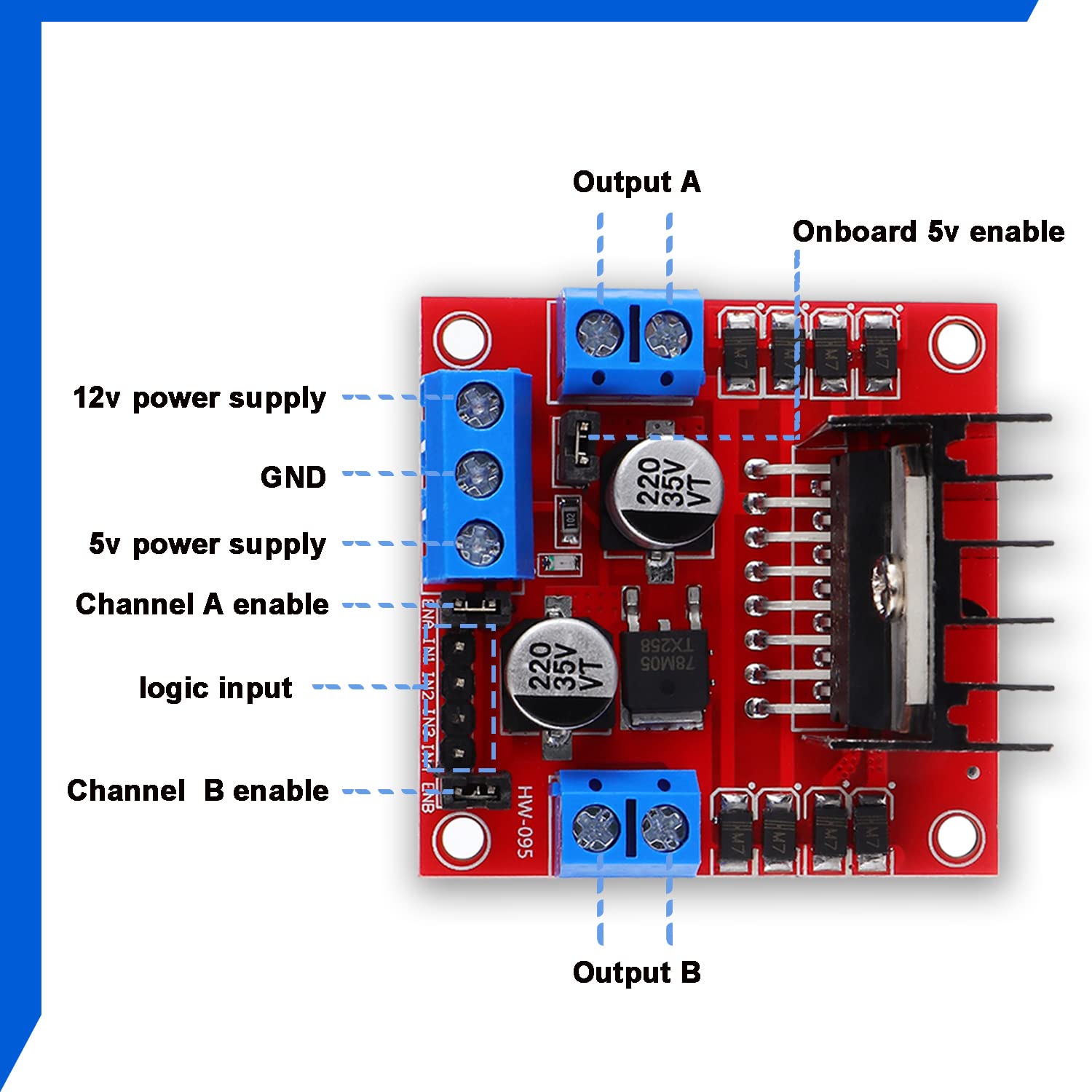 L298N Motor Drive Controller B - Home Automation Arduino ulasan dan harga