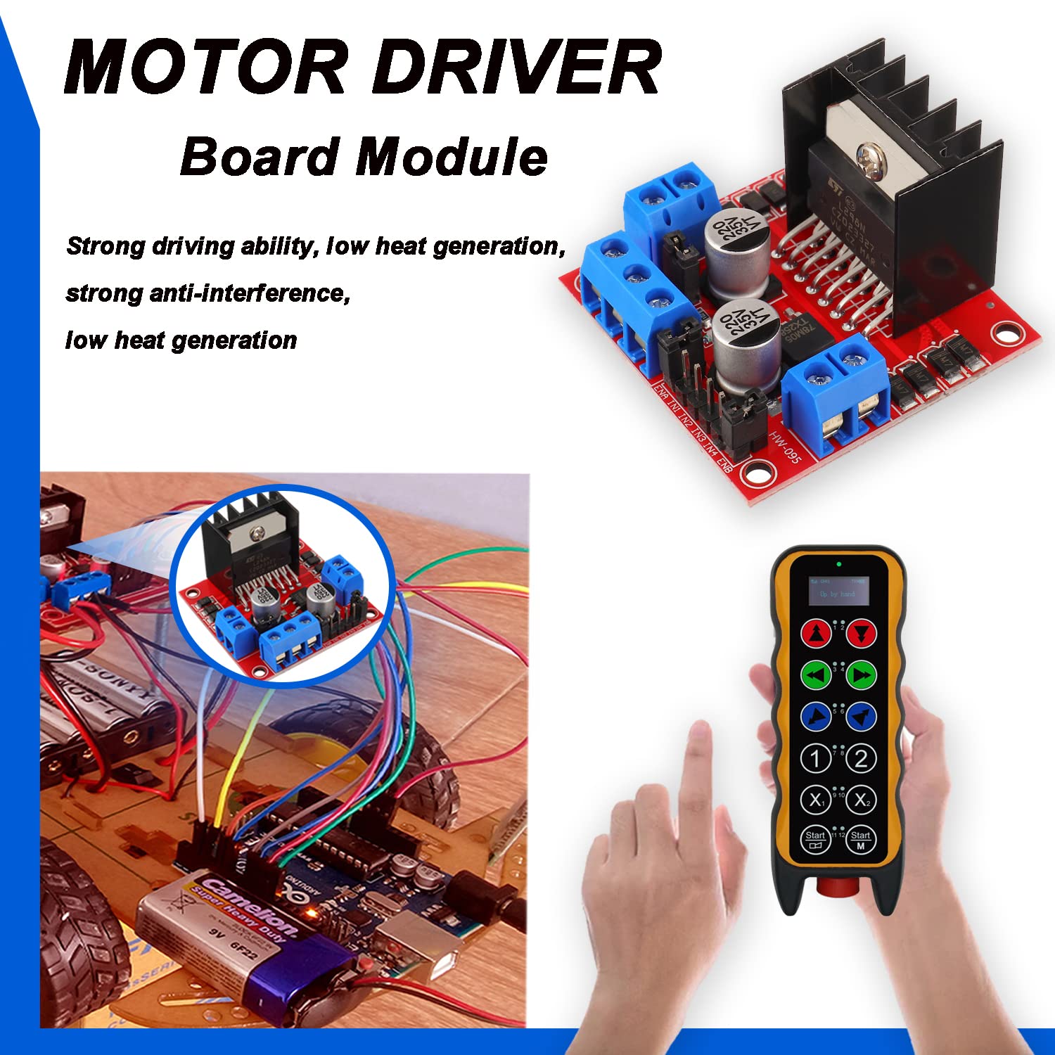 L298N Motor Drive Controller B - Home Automation Arduino ulasan dan harga
