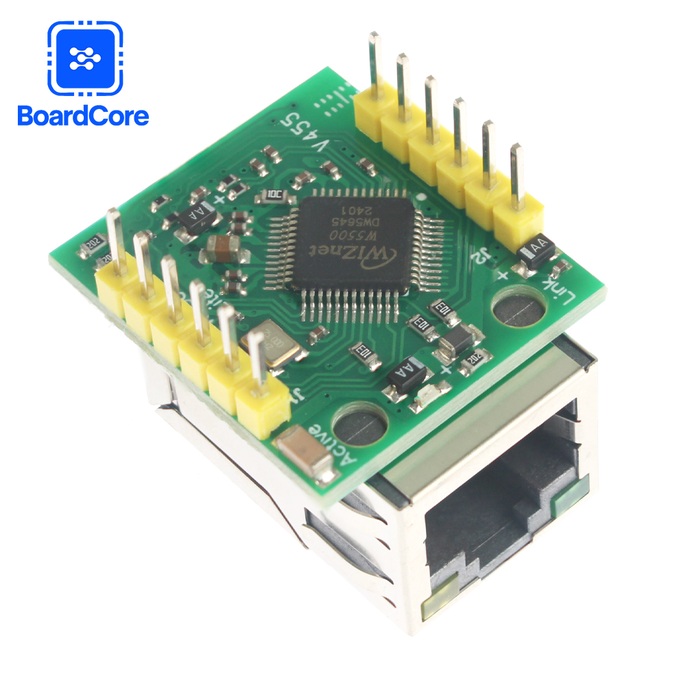 USR-ES1 W5500 Chip SPI to LAN/ - Ethernet Module W5500 ulasan dan harga