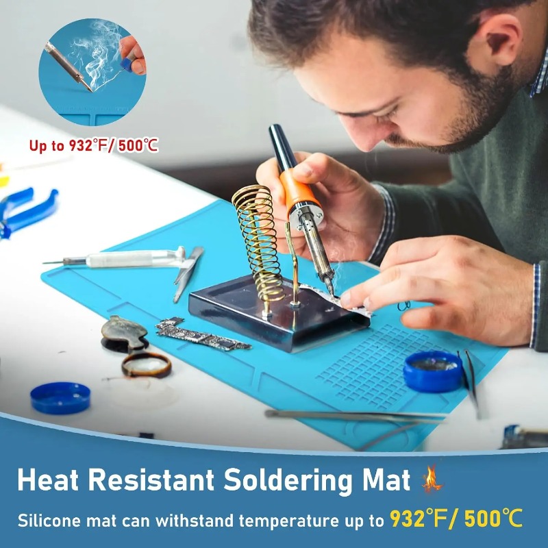 Silicone Repair Mat Heat Insul - Home Automation System Diy ulasan dan harga