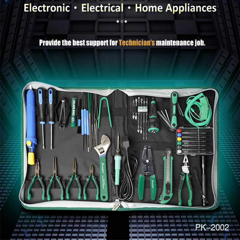 52Pcs Pro'sKit PK-2002H Home E - Home Automation System Diy ulasan dan harga
