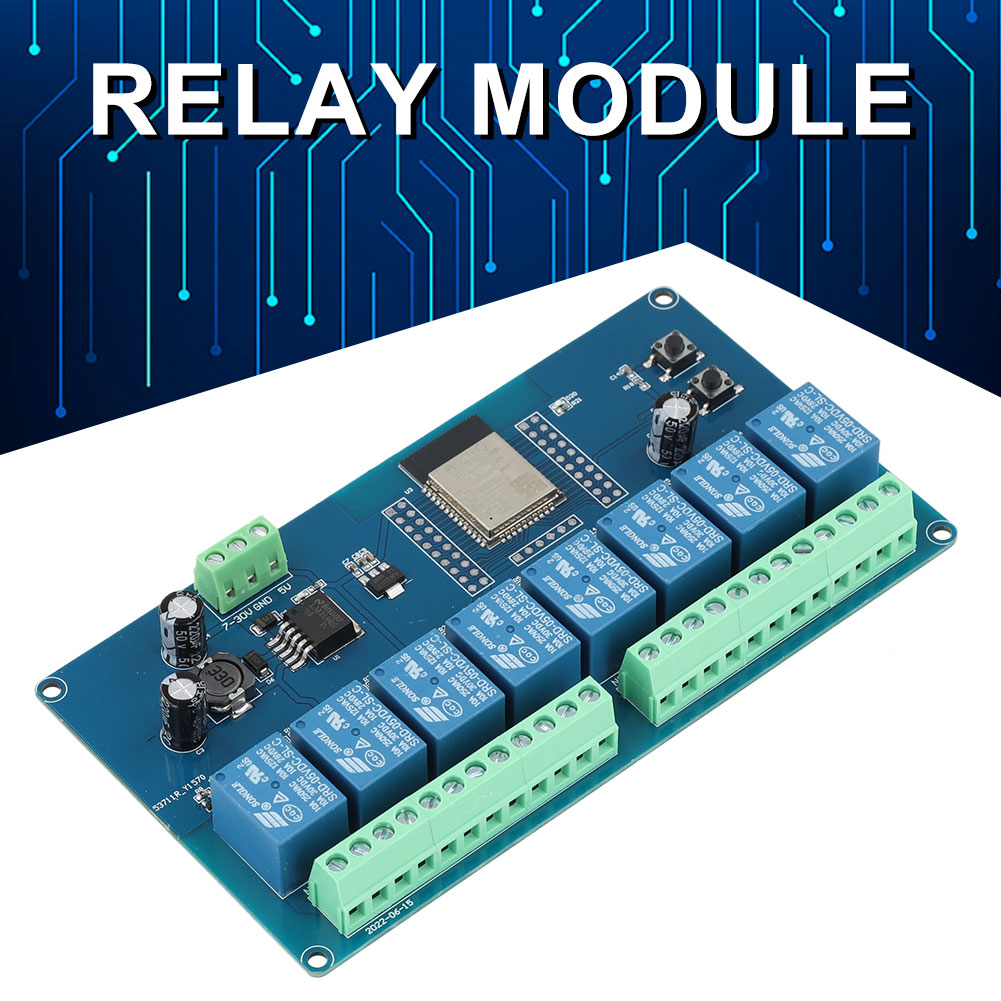 ESP32 WIFI Bluetooth-compatibl - Relay 8 Channel Board ulasan dan harga